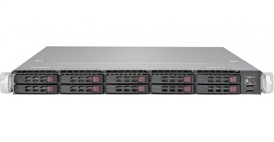 A SuperMicro SYS-1028U-TR4+ Configured Rack Server