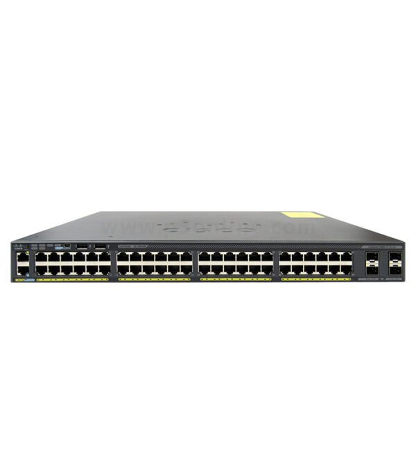 A Cisco WS-C2960X-48TS-L 48-Port Switch