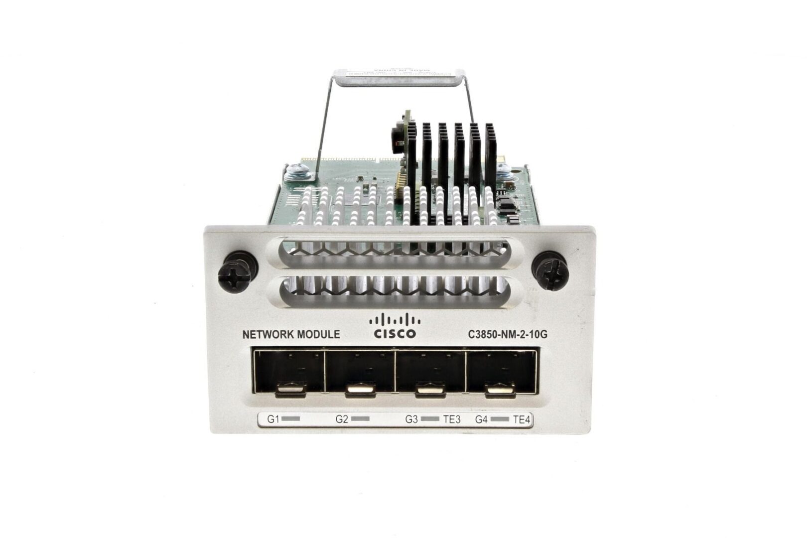A Cisco C3850-NM-2-10G Network Module