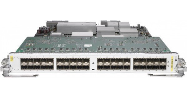 A Cisco A9K-40GE-B ASR 9000 40-Port Line Card