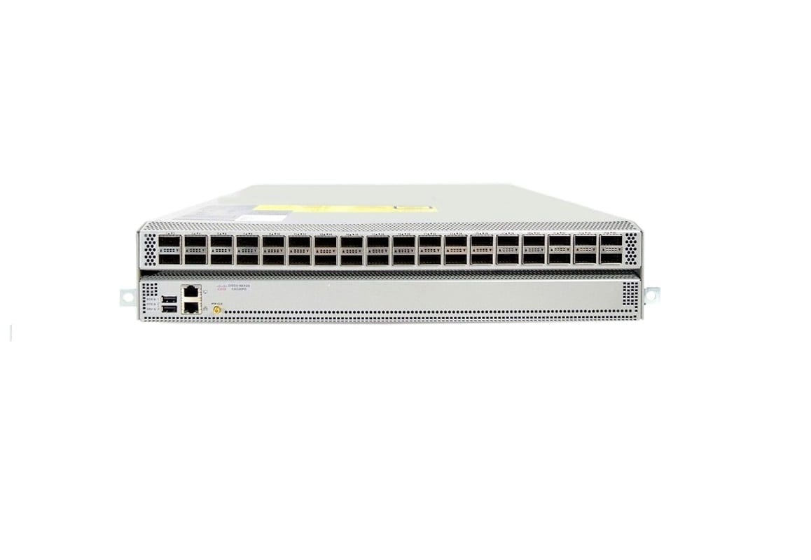 A Cisco Nexus N9K-C9336PQ 36-Port Switch