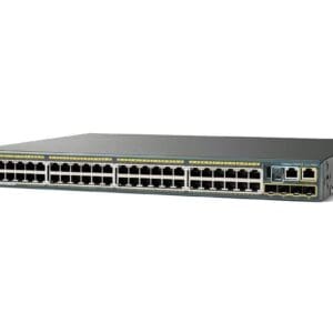 A Cisco WS-C2960X-48LPD-L 48-Port Switch