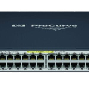 An HPE J9148A 48-Port Switch