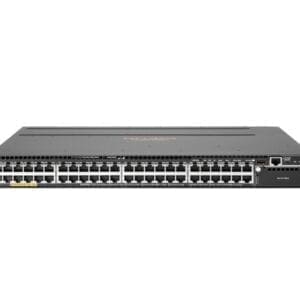 An Aruba JL074A 3810M 48-Port Switch