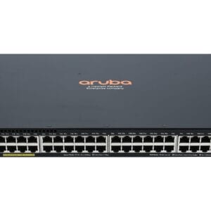 An Aruba JL262A 2930F 48-Port Switch