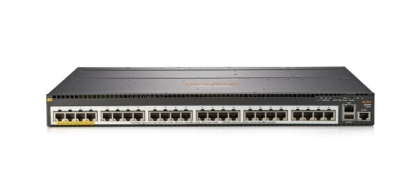 An Aruba JL324A 2930M 24-Port Switch