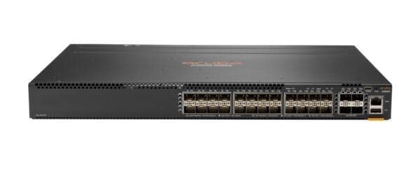 An Aruba JL658A 6300M 24-Port SFP Switch