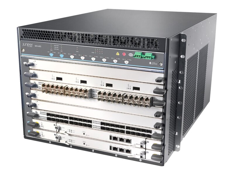 A Juniper CHAS-BP3-MX480-S MX480 Chassis