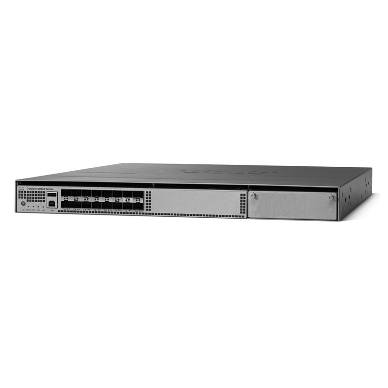 A Cisco WS-C4500X-16SFP+ 16-Port Switch