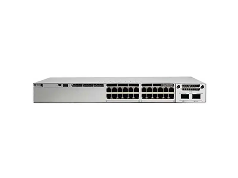 A Cisco C9300-24S-E 24-Port Switch